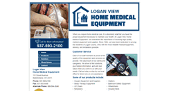 Desktop Screenshot of loganviewhomemedical.com